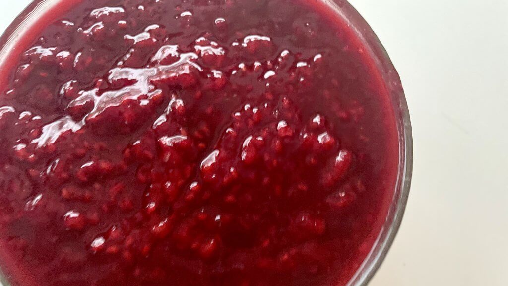 Coulis de framboises  Fraises et framboises du Québec