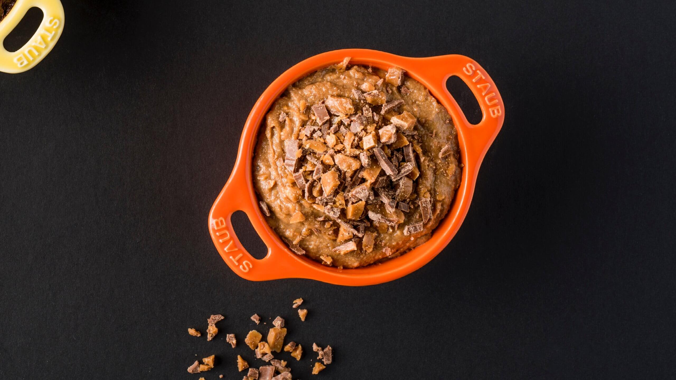 Ganache santé au caramel